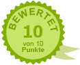 Bernadette Jurin-Bunte wurde 1 mal bewertet mit 10 von 10 Punkten